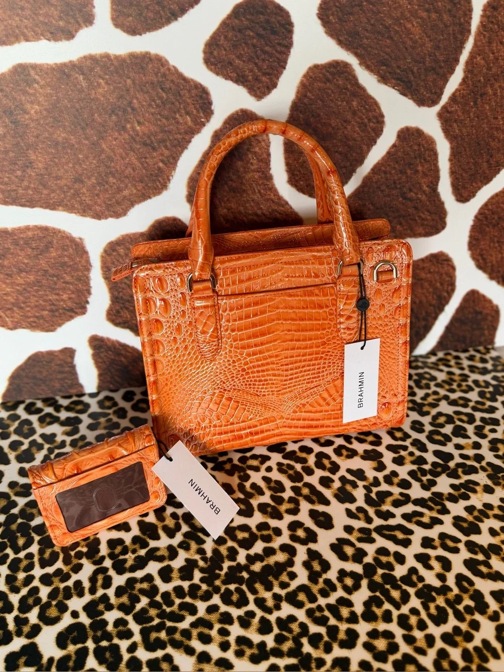 Brahmin orange set